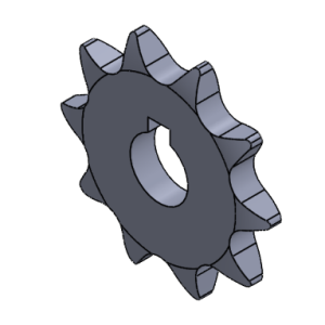Key 40 Part # TC11211 Sprocket 10T