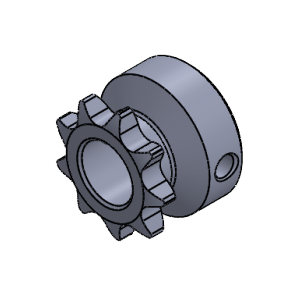 Key 74 Part # TC11225 Motor Sprocket 9T